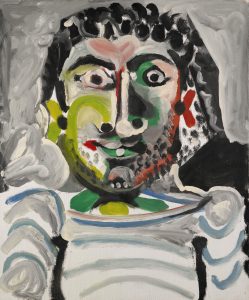 Figure 1: Buste d’homme 1964 © Sotheby’s 2016. © Succession Picasso