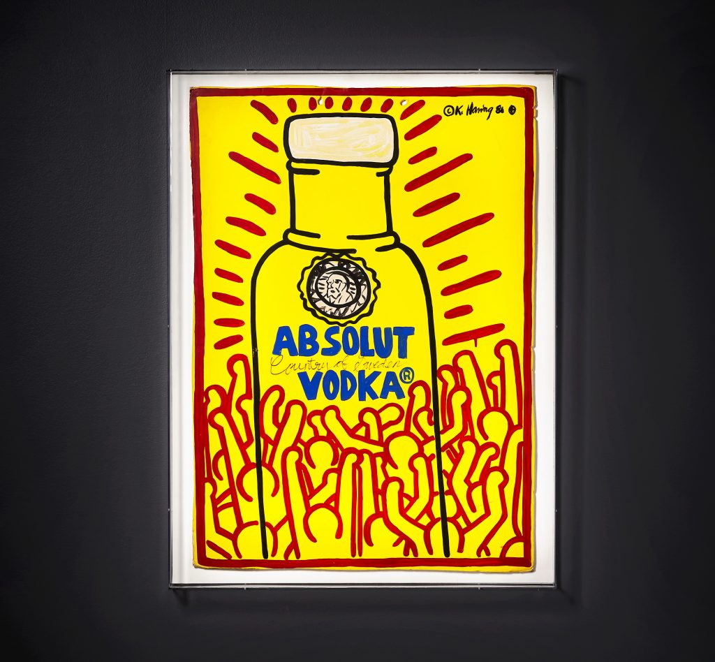 Keith Haring – “Absolut Vodka”