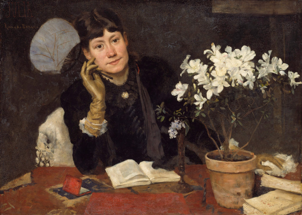Richard Bergh (1858-1919), Portrait of Julia Beck, Paris ca. 1882, oil on canvas, 76 x 105.5 cm, Nationalmuseum (NM 2462).