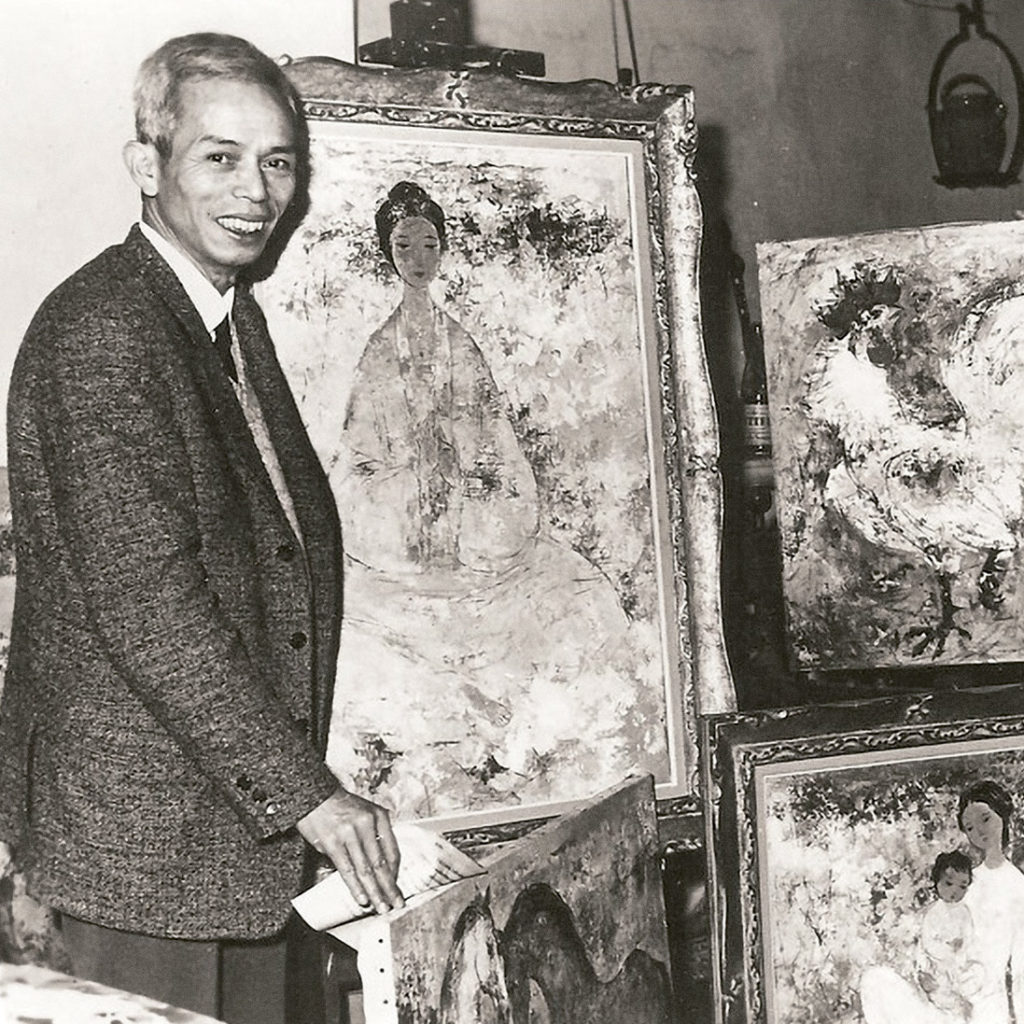 Vũ Cao Đàm in Paris 1964